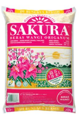 樱花泰国茴芬香米<br/> Sakura Beras Wangi Origanum<br/>1kg/ 5kg /10kg<br/>