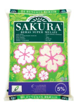 樱花本地白米<br/>Sakura Beras Super Melati<br/>10kg<br/>