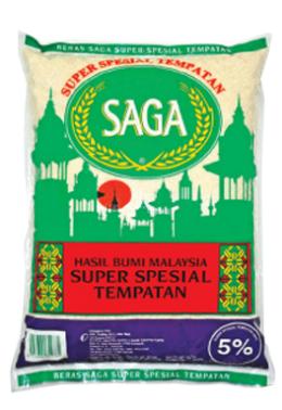 勝佳经济本地白米<br/> Saga Super<br/> Spesial Tempatan<br/>5kg/ 10kg<br/>