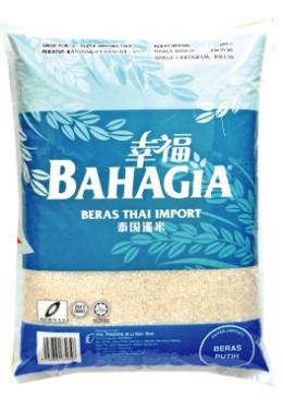 幸福泰国白米<br/>Bahagia Beras Thailand Import<br/>Bahagia Thailand Import Rice<br/>10kg