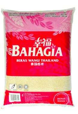 幸福泰国香米<br/>Bahagia Beras Wangi Thailand<br/>Bahagia Thailand Fragrant Rice<br/>10kg