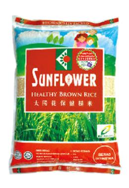 太陽花保健糙米<br/> Sunflower Healthy Brown Rice<br/> 2kg & 5kg